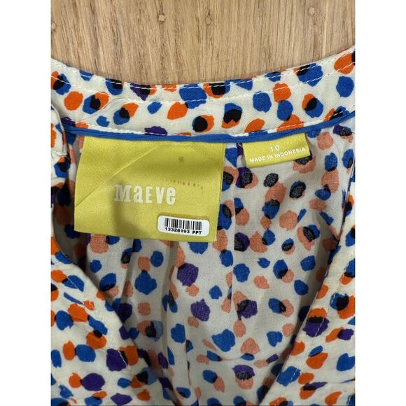 Maeve Anthropologie Emma Top Size 10 - Picture 3 of 5